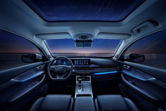 瑞虎7 PLUS标配超舒适、超智能的智慧娱乐座舱，超越欧尚X5！